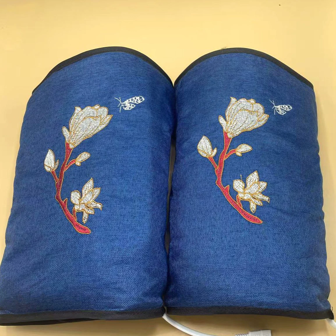 Электрический нагрев шерстяной колен прижигание колена