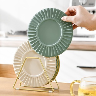 Cross-Border New Silicone Insulation Mat Korean Ferris Wheel High Temperature Resistant Dinner Plate Mat Round Creative Coaster Anti-Scalding