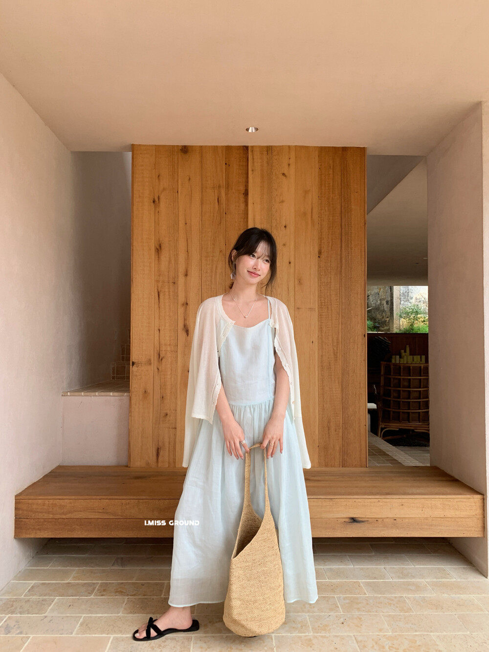 Áo khoác cardigan nữ dáng rộng tay dài chất liệu linen phối ren họa tiết hoa — xanh đậm, Xanh nước biển, trắng ngà, Dưa lưới chi tiết 34