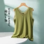 夏季v领外穿打底背心