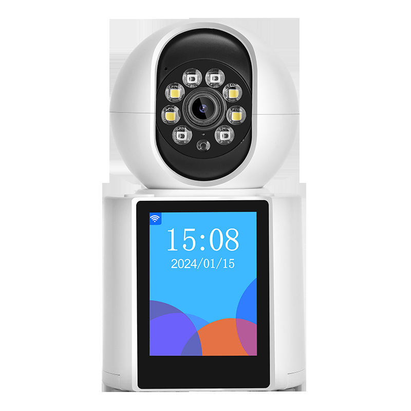 WiFi Cámara inteligente de un solo clic llamada de video bidireccional hogar con pantalla niños artefactos de cuidado de ancianos