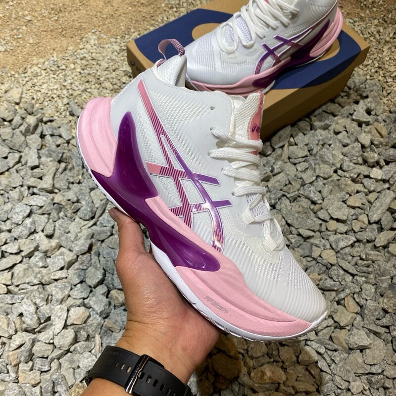 Gel-Metarise 2 Paris Men's and Women's Breathable Non-Slip Wear-Resistant Sports Shoes Mid-Top Casual Tennis Shoes