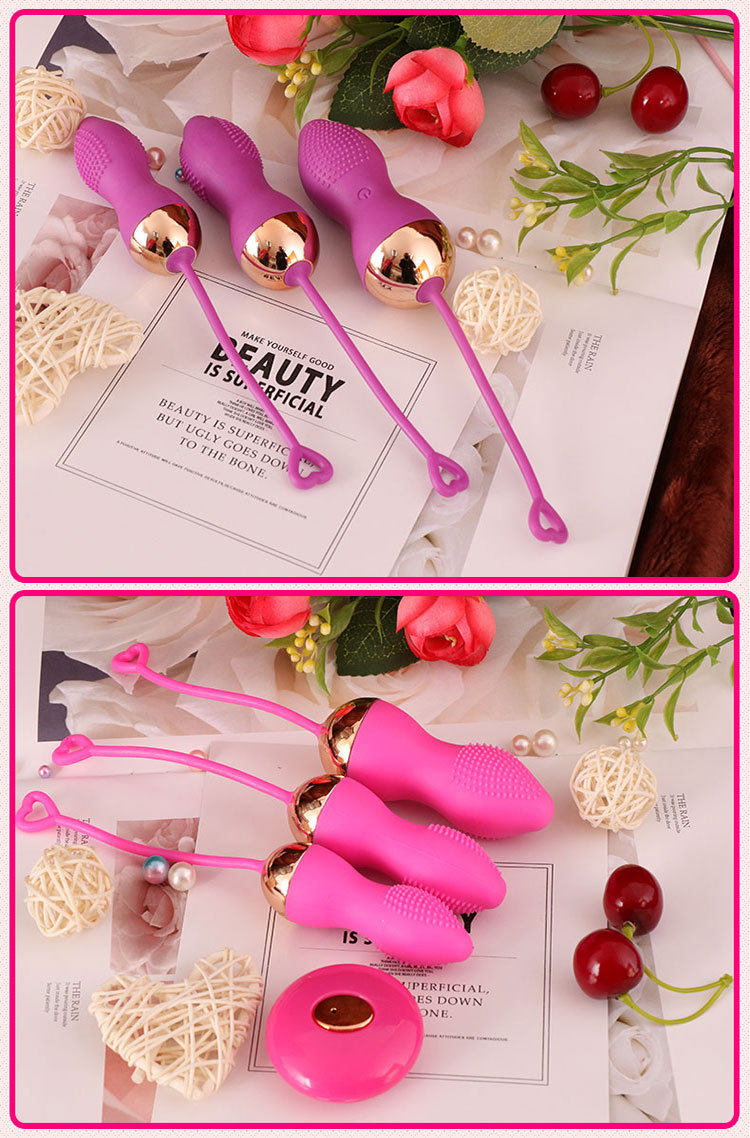 Wireless Remote Control Wearable Vibrator, Quiet 35dB, TPR Silicone, Purple — detail image 21