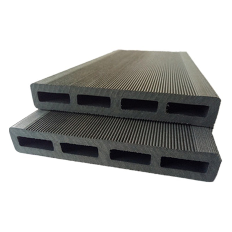 Valla de madera de plástico valla a prueba de humedad madera al aire libre madera piso de plástico al aire libre plástico madera grano placa decoración material impermeable antideslizante