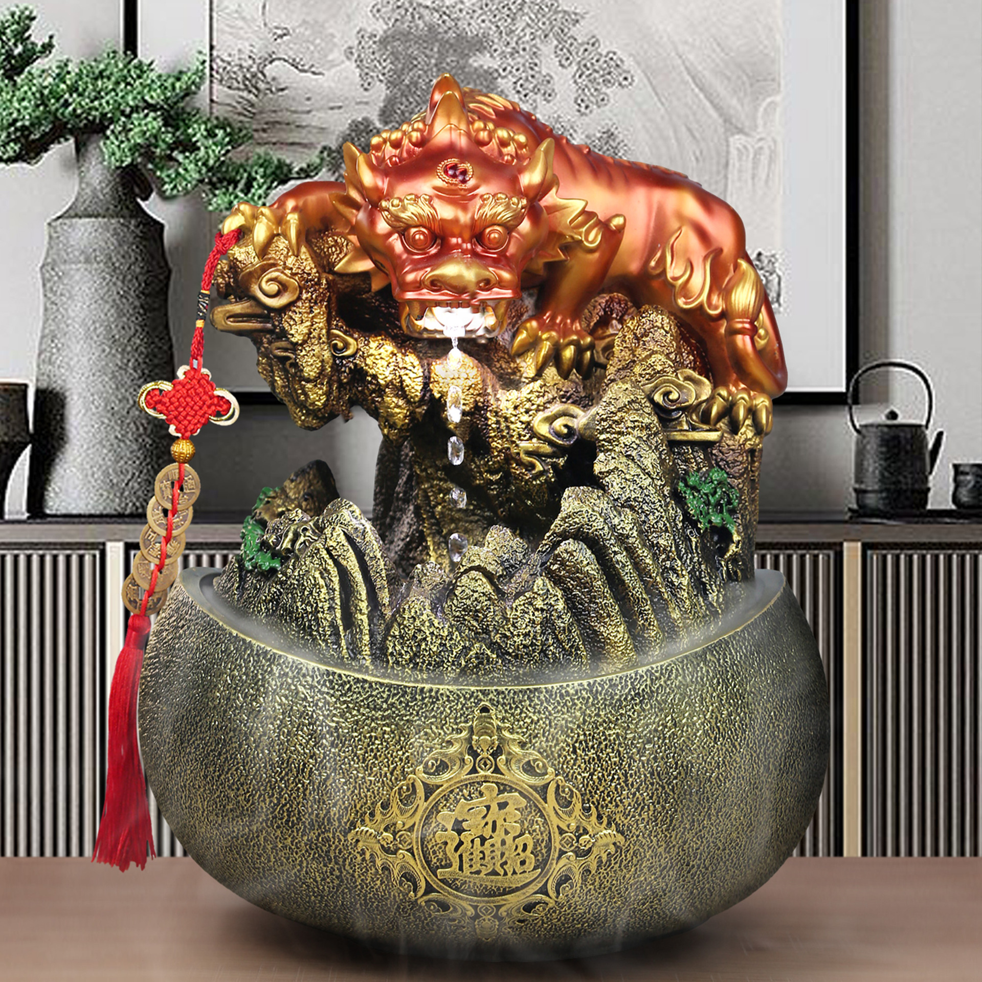 Humidificador antigravedad, decoración de sala de estar, sala de entrada doméstica, oficina abierta, regalos de regalo