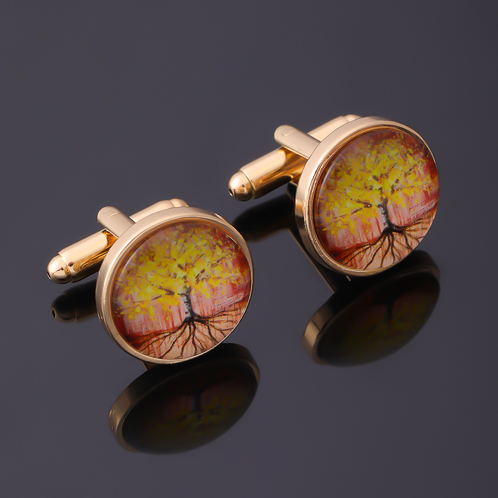 Tree of Life Cufflinks 4