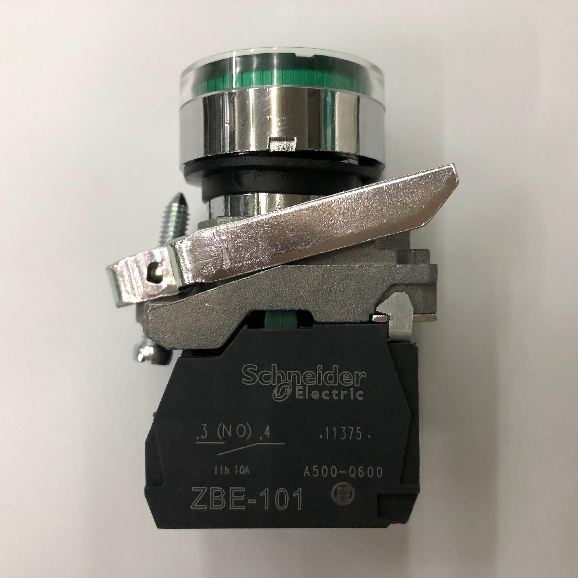 原装正品XB4-BW33B1 24V 1常开Schneider自动复位绿色带灯按钮