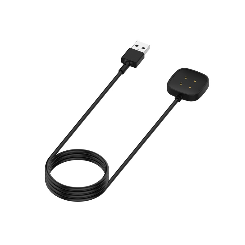 Applicable to Fitbit versa4 sense2 watch magnetic charging cable Versa3 universal charger