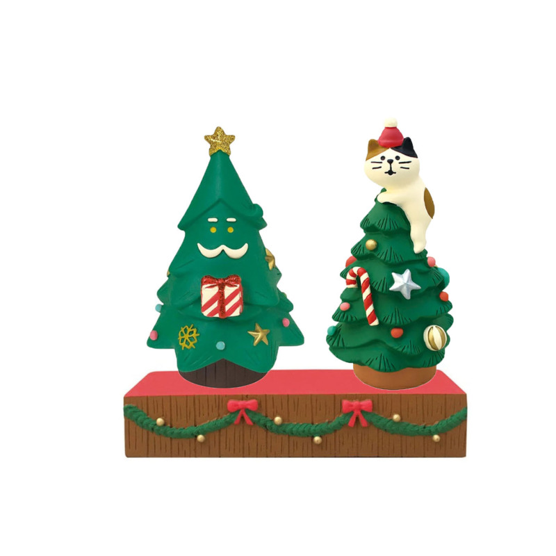 日本式猫ゼカクリスマスプレゼントファッション盆栽装飾品展示台diy樹脂工芸品小物|undefined