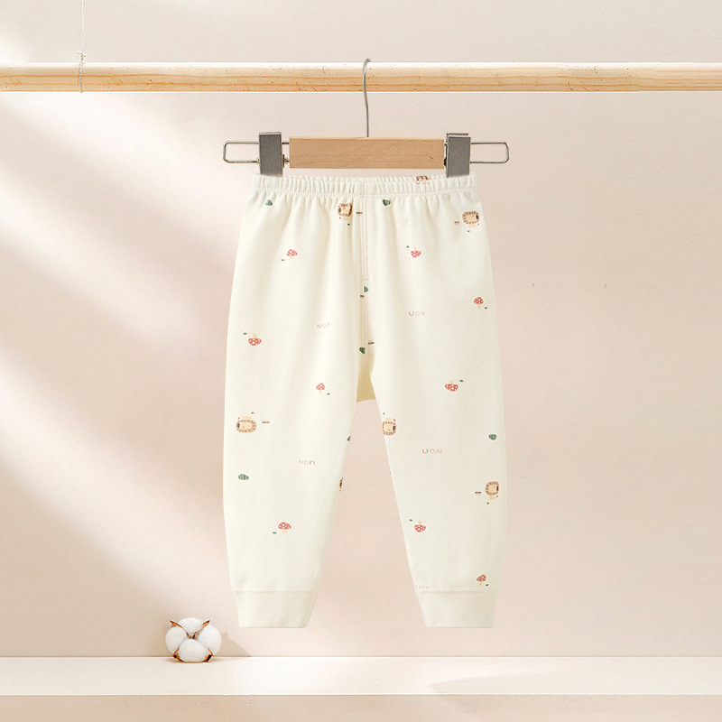 Pantalones de otoño para bebés, invierno para niños, pantalones de línea de algodón para niños, niñas, pantalones de calentamiento para bebés