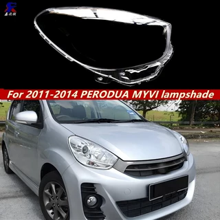 适用于PERODUA MYVI大灯罩 11-14款二代myvi前大灯罩 大灯壳 面罩