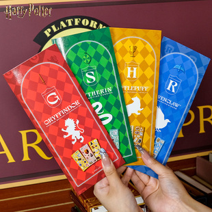 Official Genuine Harry Potter Creative Stickers Handbook Cultural and Creative Material Hogwarts Magic Element Ticket Holder Stickers
