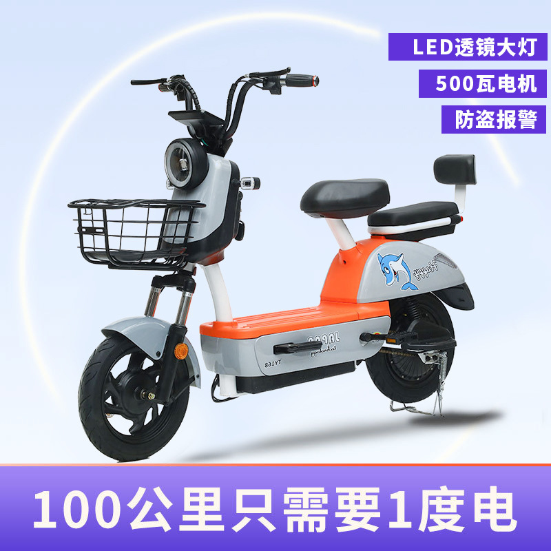 Foreign Trade Electric Vehicles, Two-Wheeled Electric Bicycles, Two-Seater Adult Lithium Battery Electric Bikes, Delivery Vehicles Manufacturer