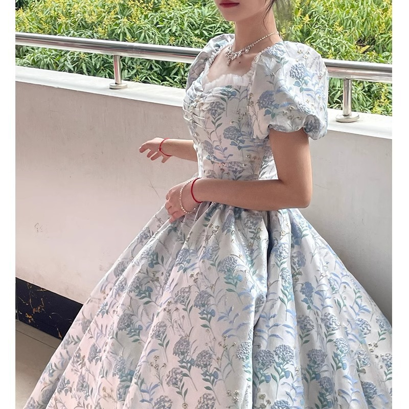 2026 New Style Dress for Birthday Parties, A-Line Dress for Graduation Season, Student Art Exam Host Long Dress