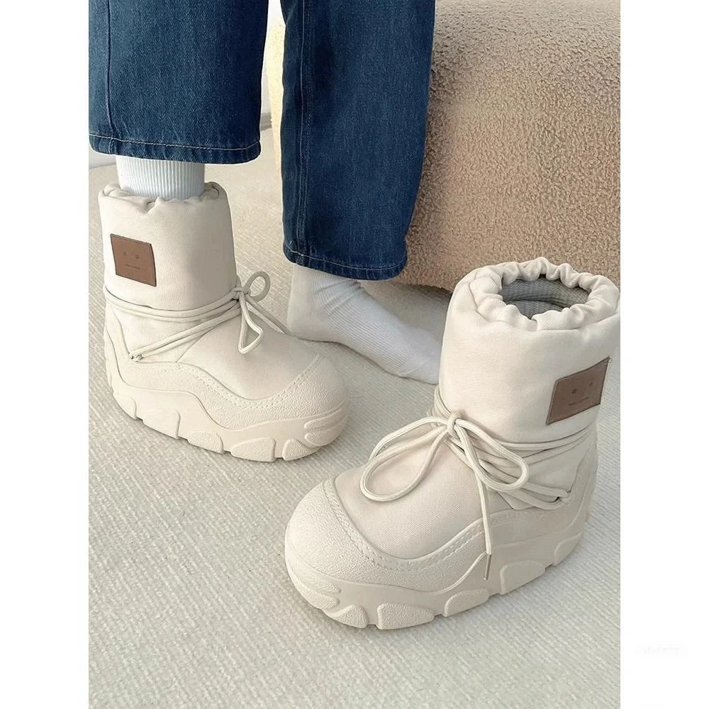 Keep warm non-slip wear-resistant winter low boots