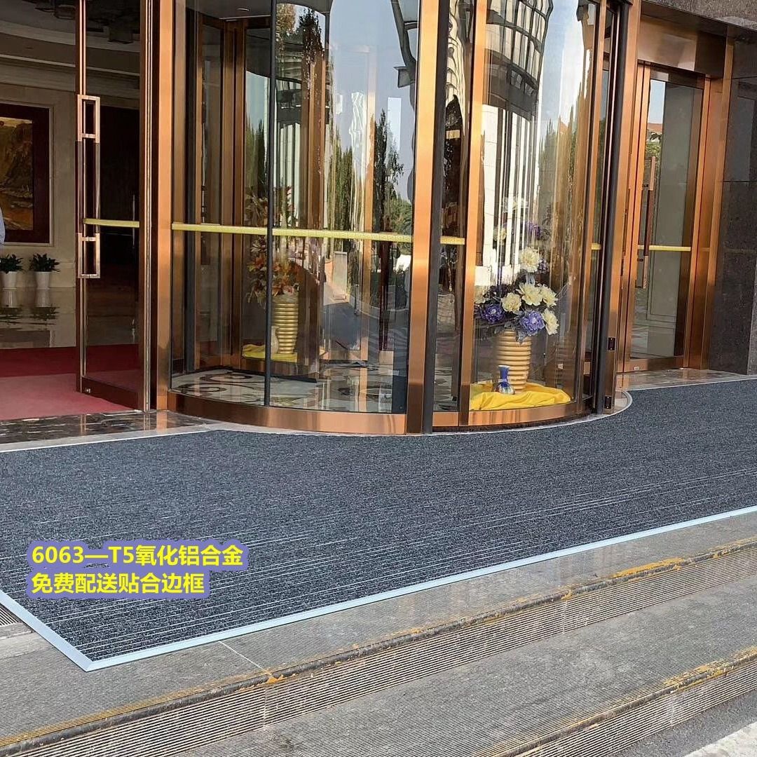 铝合金地垫防尘防滑地毯室内外商场进门酒店入户门口嵌入式除尘垫