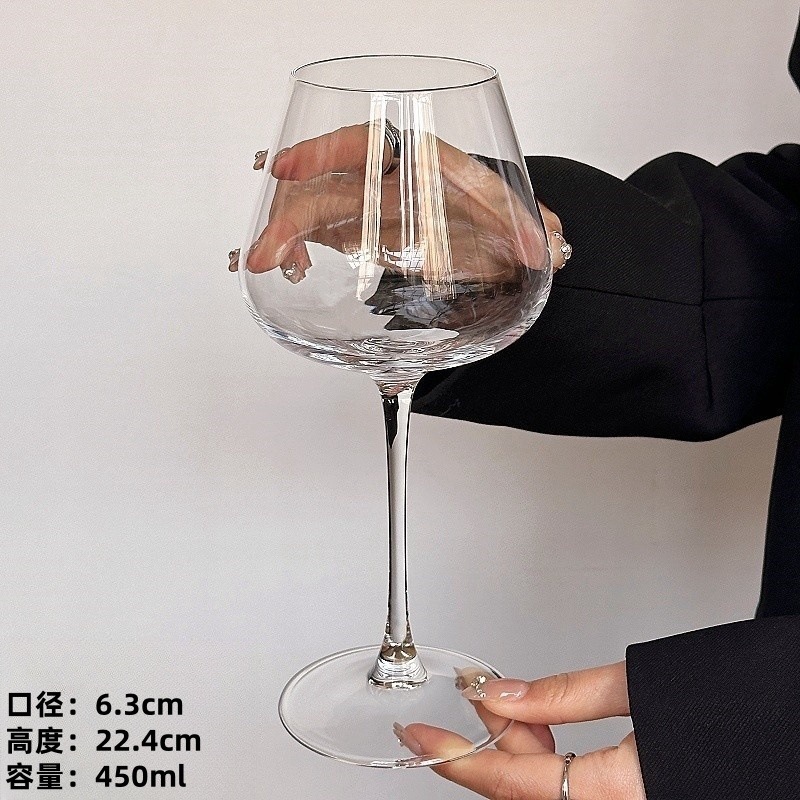 欧式ins轻奢大肚红酒杯水晶玻璃高脚杯葡萄酒杯大号勃艮第红批发|undefined