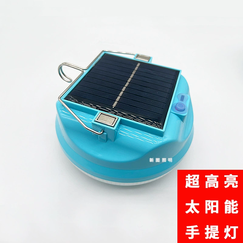 Суперяркие солнечные LED-огни, лампа для кемпинга
