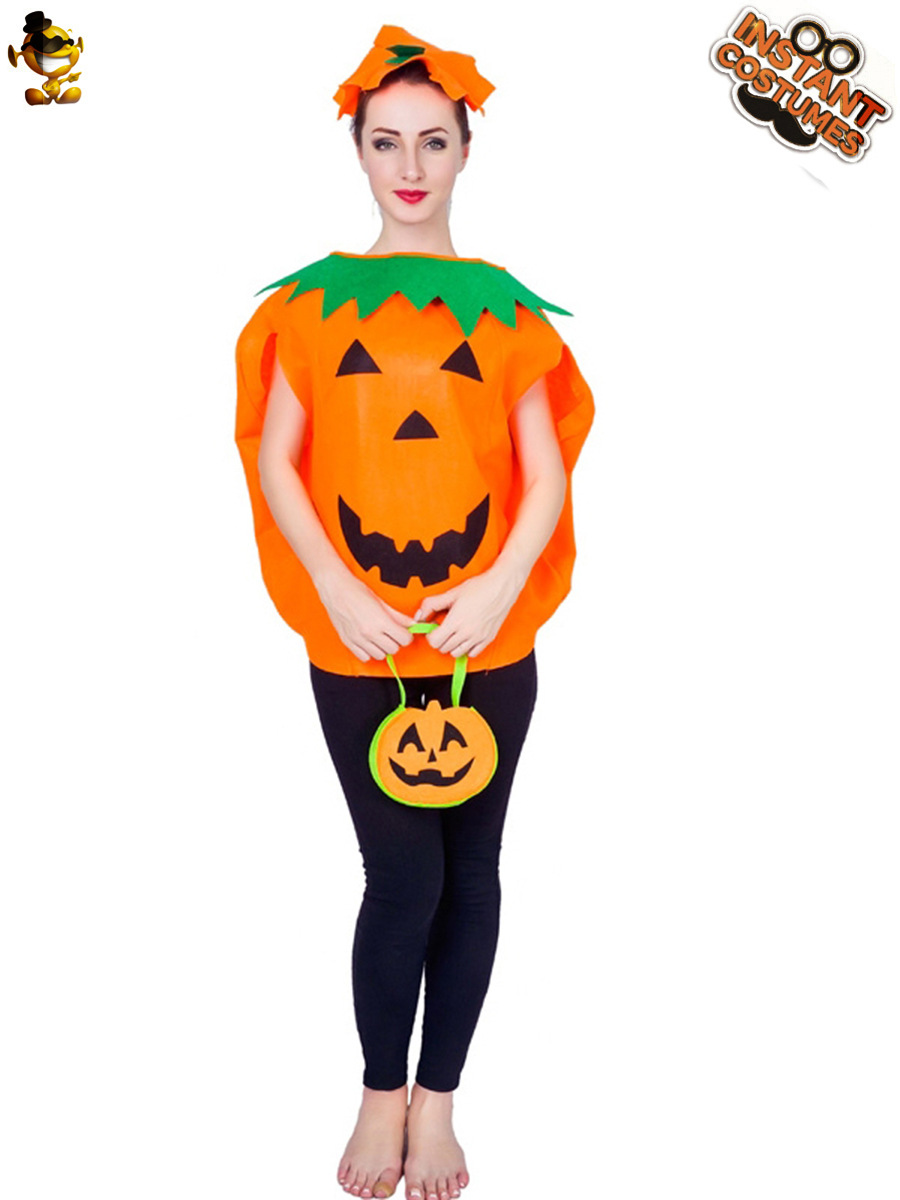 De las mujeres adultas de Halloween calabaza traje de fiesta de calabaza juego de rol traje de rendimiento etapa Cosplay