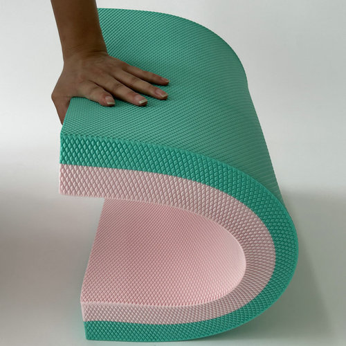 Balance pad, soft tread, abdominal wheel, fitness flat support, widened and thickened high elastic pad, sports training kneeling pad, balance pad