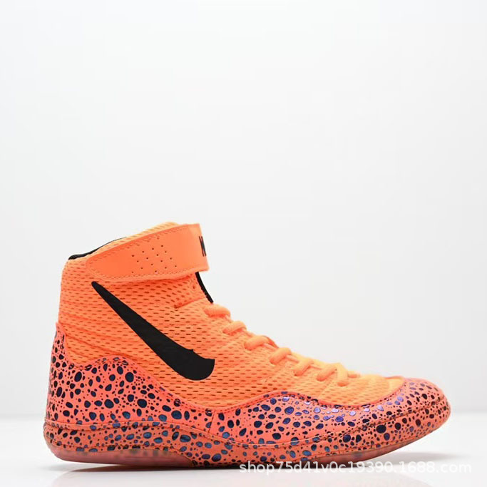 Foreign Trade Cross-Border Inelict Se Oly Men's Basketball Shoes High-Top Training Women's Shoes Knitted Breathable Trendy Shoes
