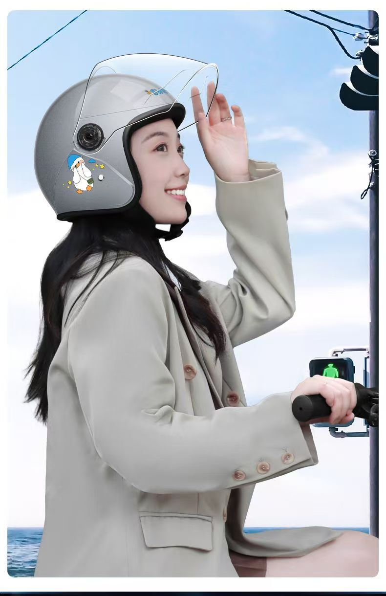 Special Offer on New National Standard 3C Autumn/Winter Electric Bike Helmet for Men and Women, Stylish and Adjustable for Electric Scooters