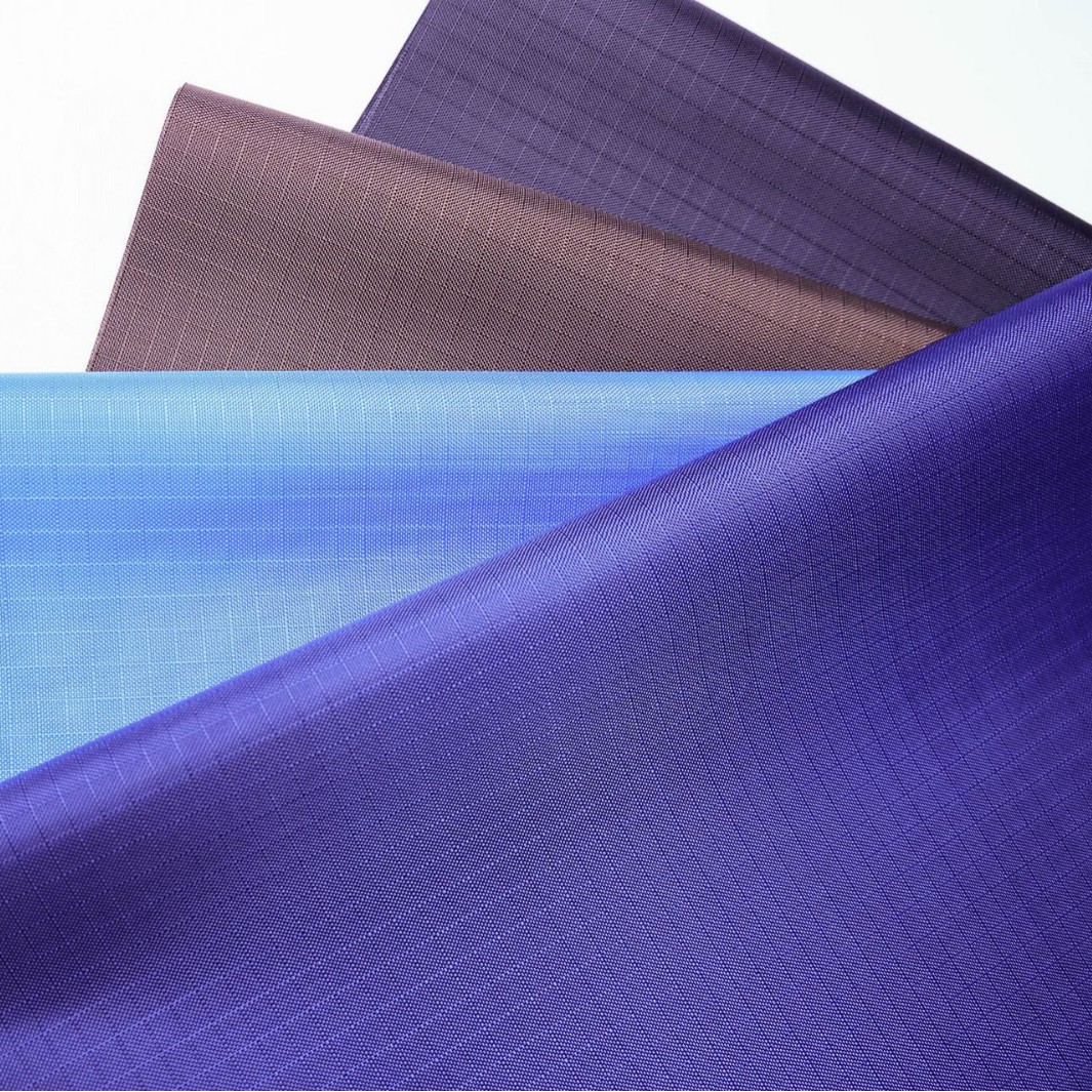 420D七分格防泼水格子布现货涤纶优质多色环保箱包牛津布防水面料