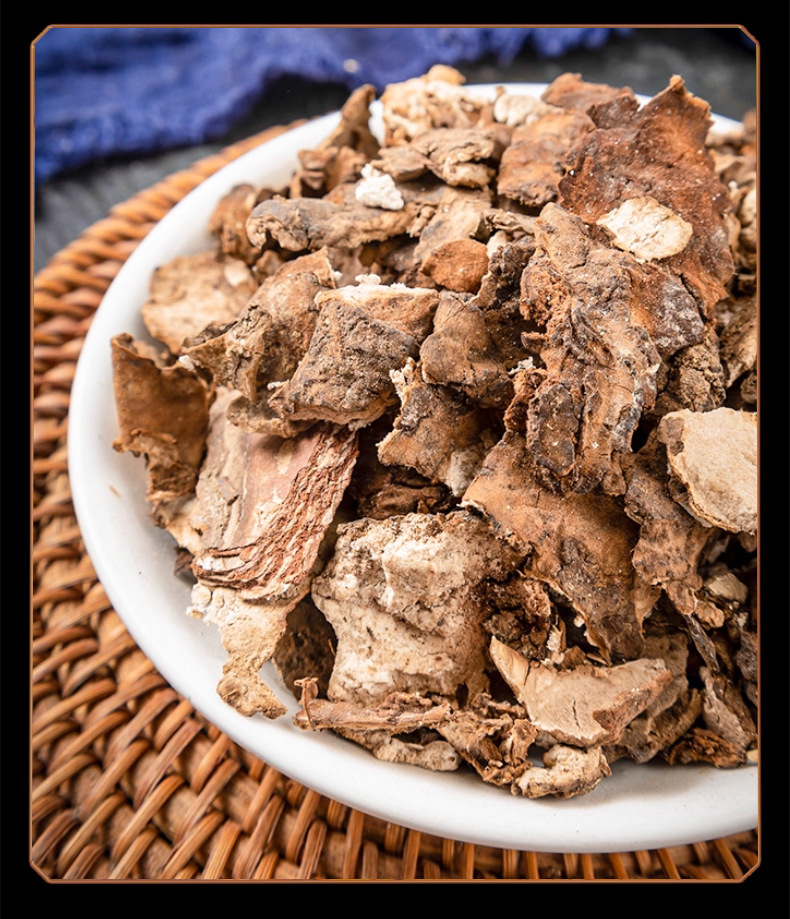 Fu Ling Pi Poria Peel 500g Dried Poria cocos Skin Slices Traditional Herbal Decoction Ingredient in use