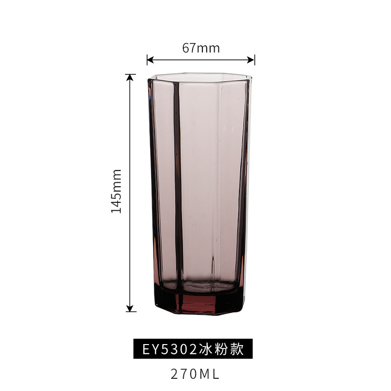 家用创意简约情侣刷牙杯酒店客房玻璃漱口杯牙刷杯客栈水杯洗漱杯|undefined
