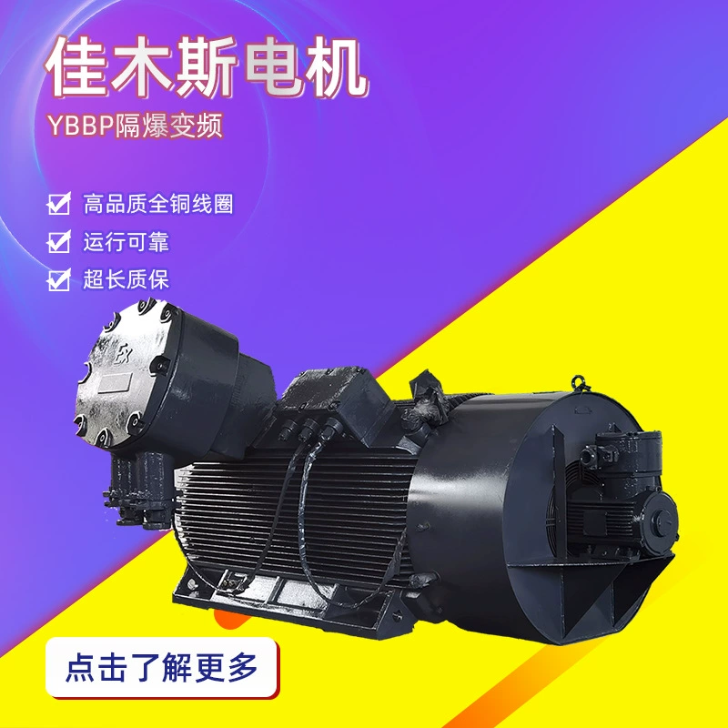 Jiamusi Motor YBBP серии низковольтный взрывозащищенный трехфазный асинхронный двигатель с регулируемой частотой и регулировкой скорости, прямые поставки с завода