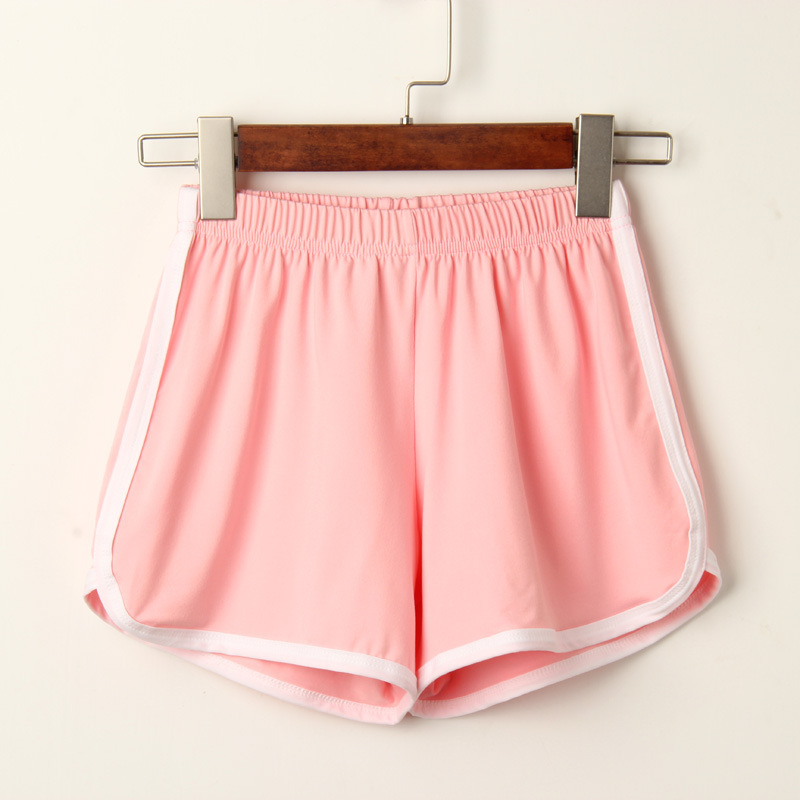 2024 pantalones cortos deportivos de verano para mujer nuevo estilo holgado estudiante fitness casual para correr pijama puesto de fondo de todo fósforo ropa de mujer image 10