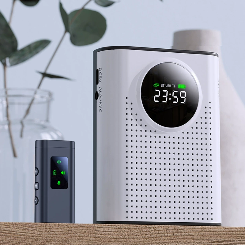 Новый громкоговоритель маленький пчела беспроводной микрофон учитель гид на открытом воздухе Bluetooth без свистящего рога