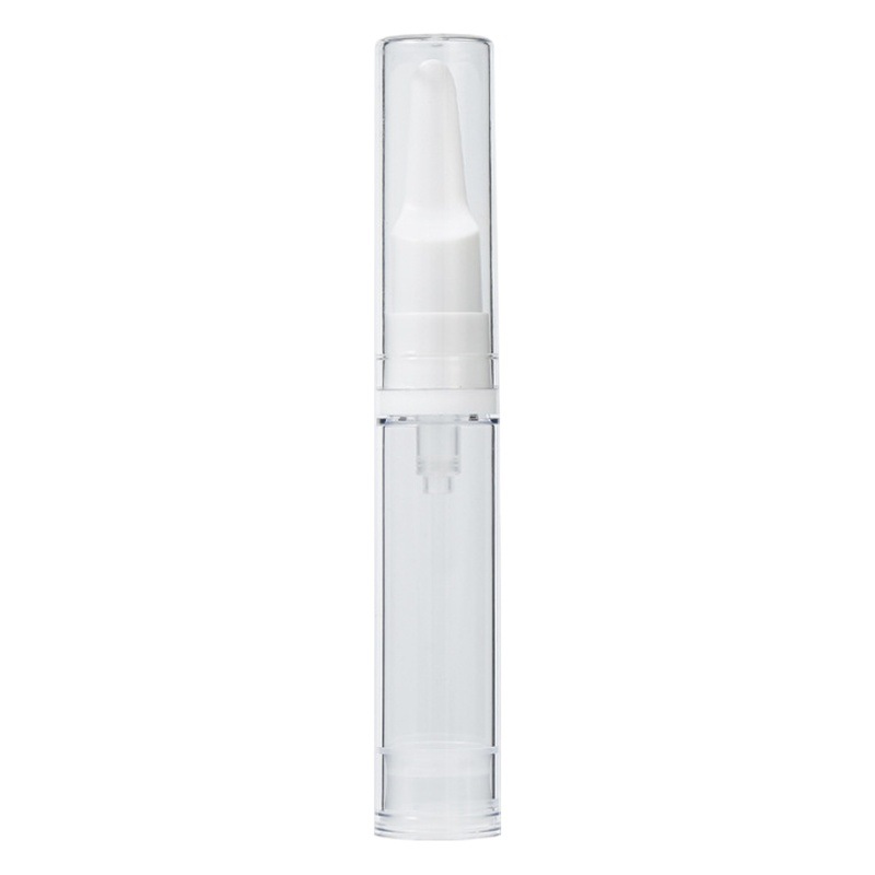 5ml10ml12ml15ml botella de vacío de crema de ojos portátil presionando sub-botella de viaje pequeña muestra botella de crema de ojo de pico de pato