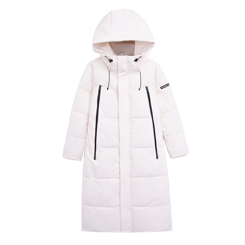 2024 nueva ropa de algodón de invierno mujer suelta ropa de pan de estudiante chaqueta de algodón larga mujer abrigo grueso