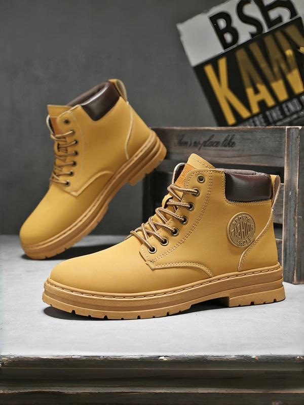 E 53267 High Top work Books Autumn casual shoes botas de alta ayuda image 3
