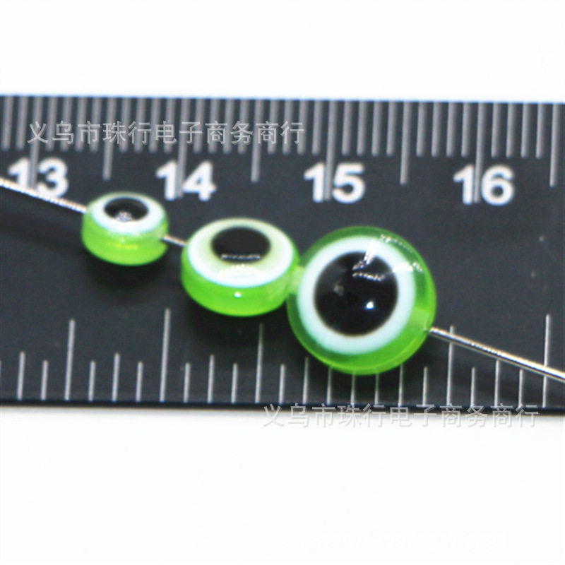 Perlas de ojos planos de resina 6-10MM, accesorios DIY al por mayor