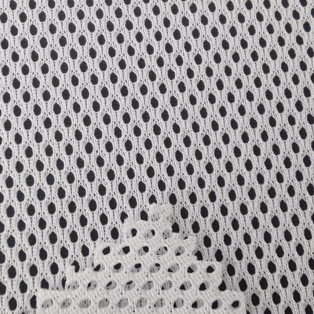 涤纶网布 105g75D经编针织低弹小中眼 服装内衬箱包鞋材兜布辅料