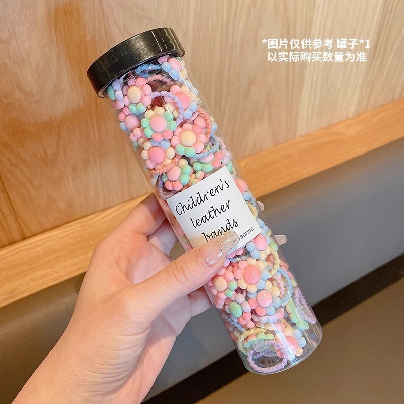 宝宝拇指发圈女童皮筋弹性好不伤发可爱啾啾头绳扎头发橡皮筋|undefined