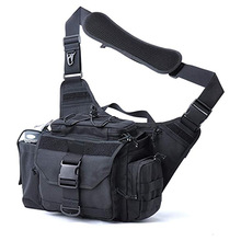 厂家定制多功能户外徒步包战术邮差包相机吊带突击装备单肩斜挎袋