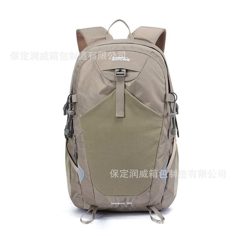Mochila ligera al aire libre simple para hombres y mujeres, mochila de moda, mochila de viaje al aire libre impermeable, mochila de montaña
