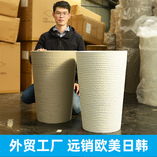 Large Round Plastic Flower Pot for Home Use, Suitable for Outdoor Courtyard Green Plants, Living Room Balcony, Monstera, and Money Tree Resin