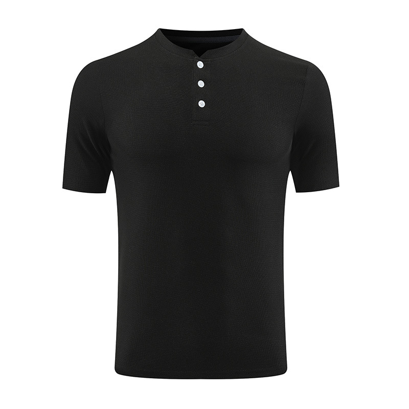 solid color summer short sleeve T-shirt for gym for training