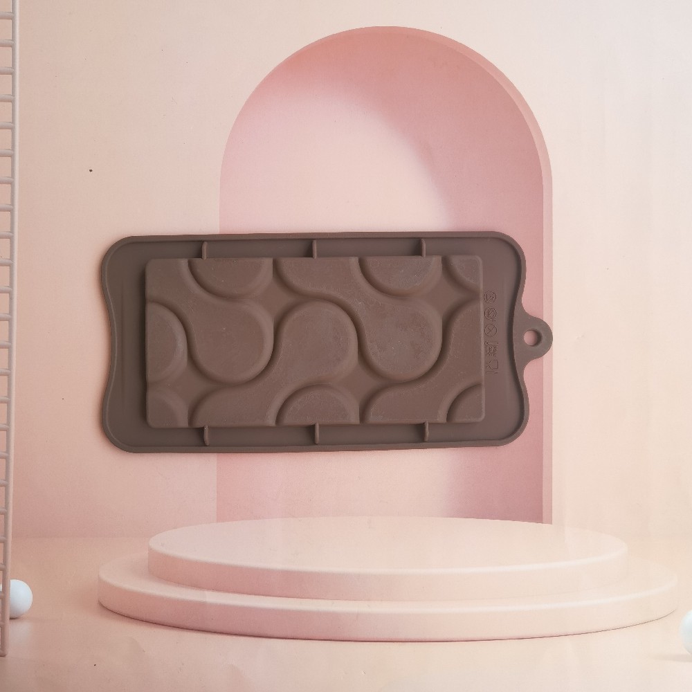 126 galletas de chocolate molde de silicona molde de postre pastel de cocina horneador Ma Green