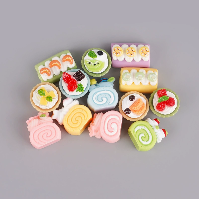 Маленькая семейная реалистичная игрушка, кукольный домик десерт