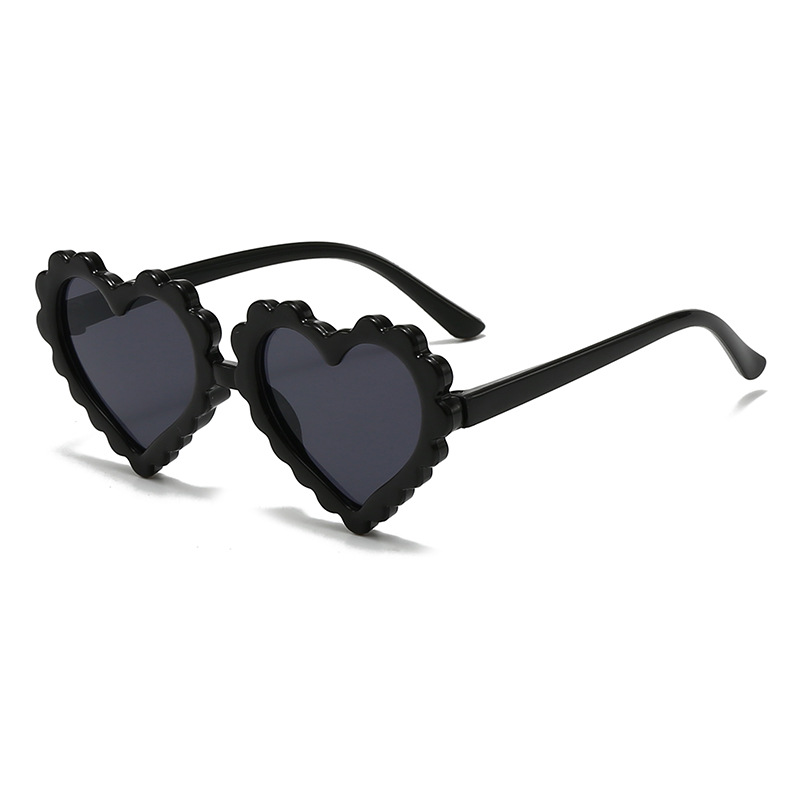 Gafas de Sol Infantiles en Forma de Corazón con Protección UV400 para Protección Solar y Viajes