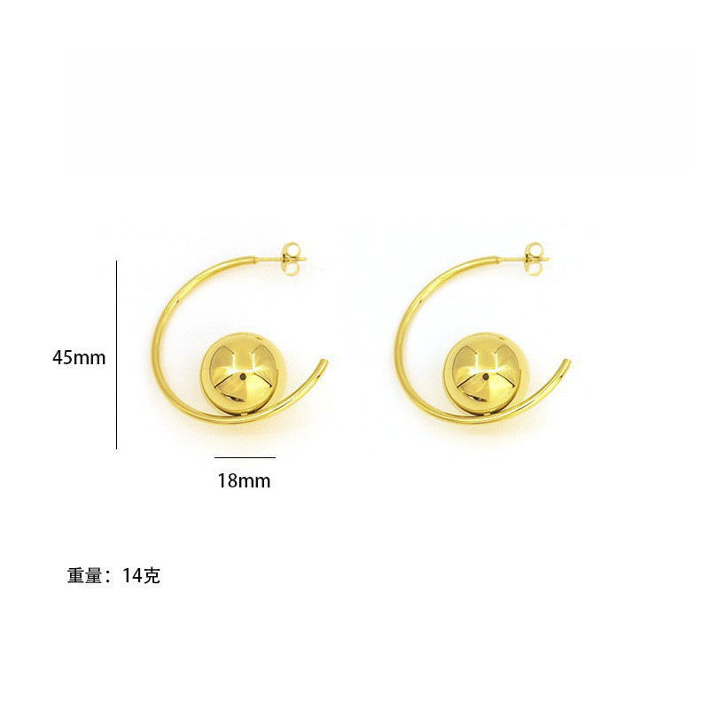 중공 대형 C+볼 골드