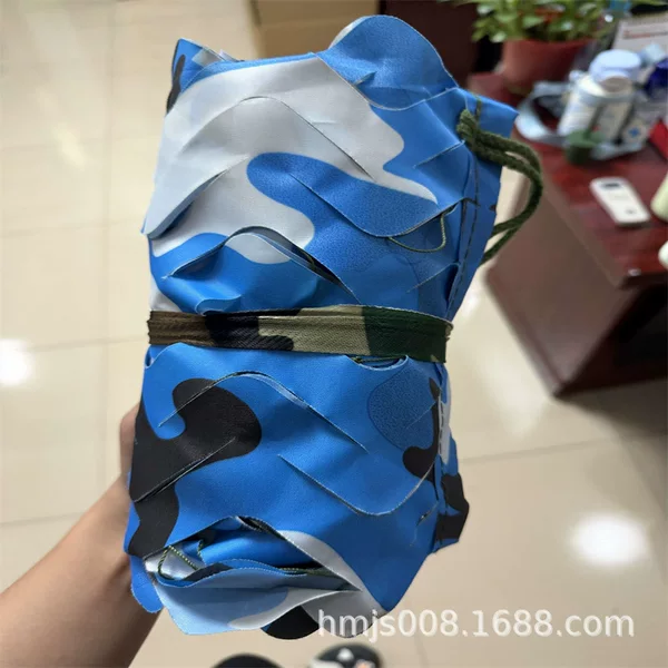New Anti-Aerial Photography Camouflage Net, Thickened and Encrypted, for Mountain Greening, Outdoor Covering, Cs Decoration, Camouflage Sunshade Net