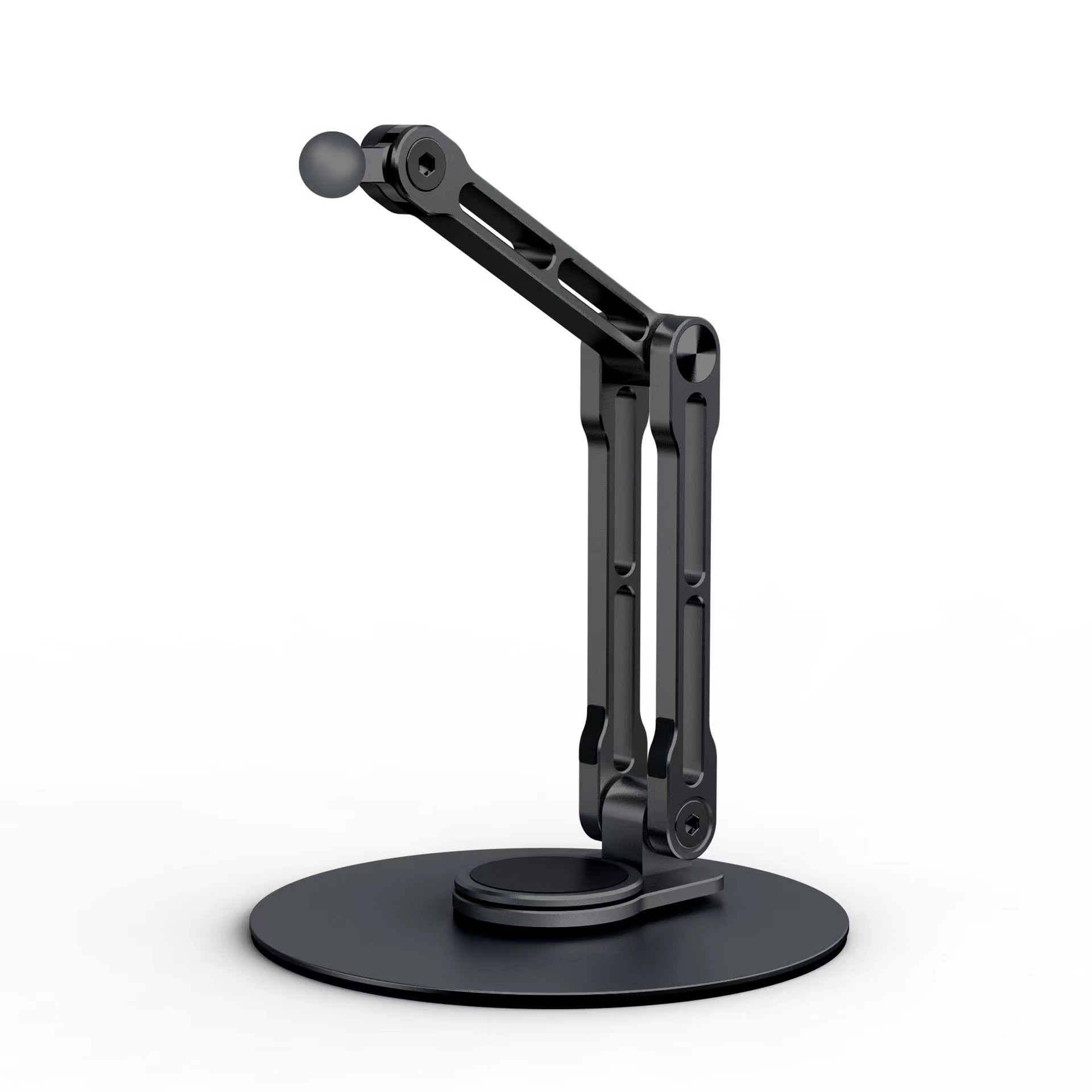 Nuevo monitor portátil Vesa tableta plegable metal 360 soporte giratorio soporte de teléfono celular succión magnética1