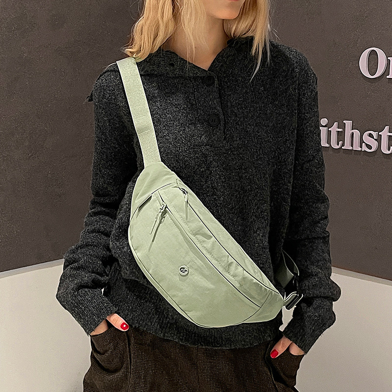 Colorful Fox New Waist Bag Women's Small Crossbody Bag Sports Cycling Chest Bag Women's Single Price Shoulder Bag Lightweight