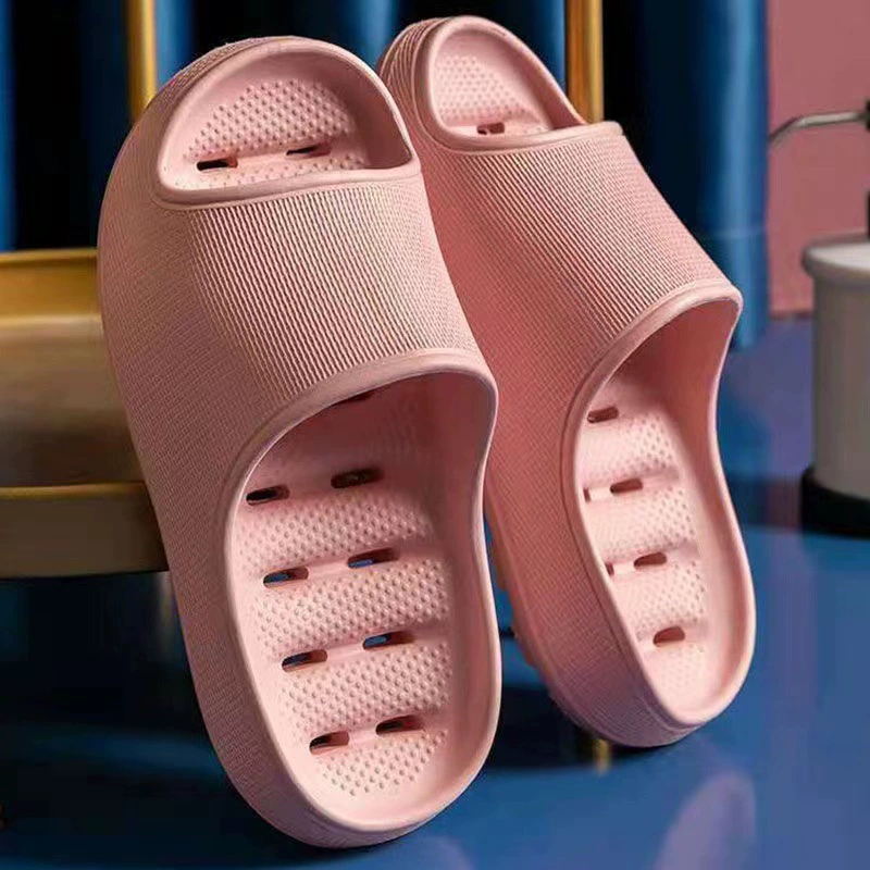 2024 холодные тапочки оптом летом домашняя пара купание в ванной комнате быстрая сушка утечка eva толстое дно холодная женщина